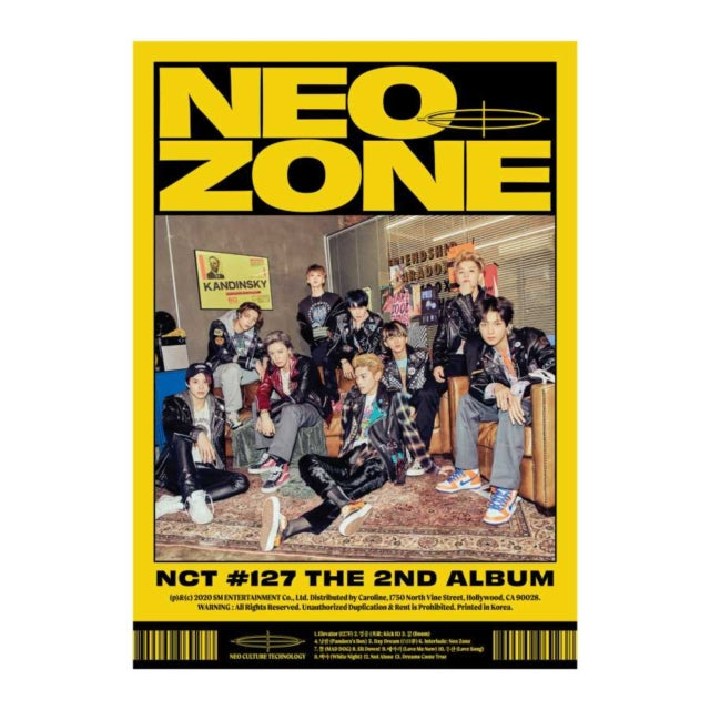 Nct 127 - Nct #127 Neo Zone (2Nd Album) (N Ver.) - CD