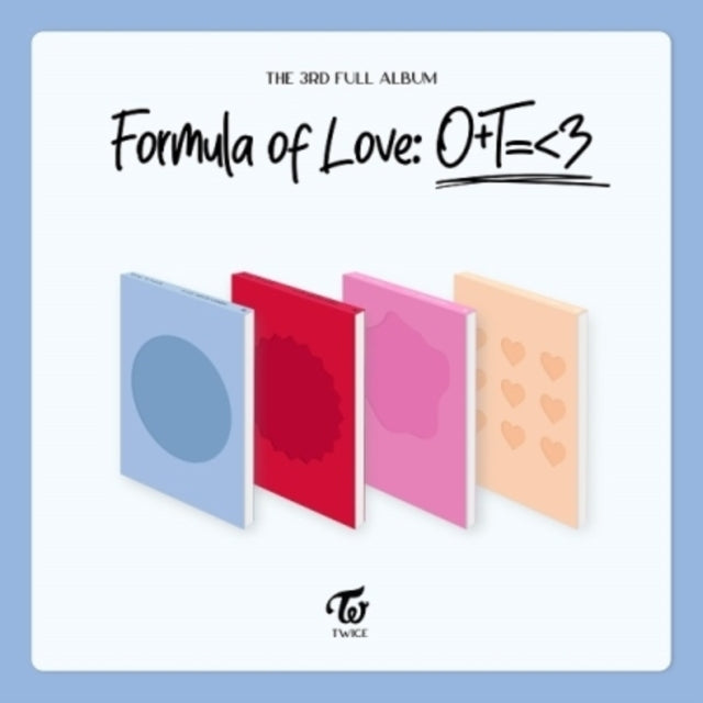 Twice - Ready To Be (12Th Mini Album) & Between 1 & 2 & Formula Of Love: O+T=<3 - CD Bundle
