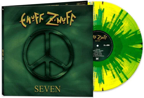 Enuff Z'nuff - Seven - Yellow/green/black Splatter