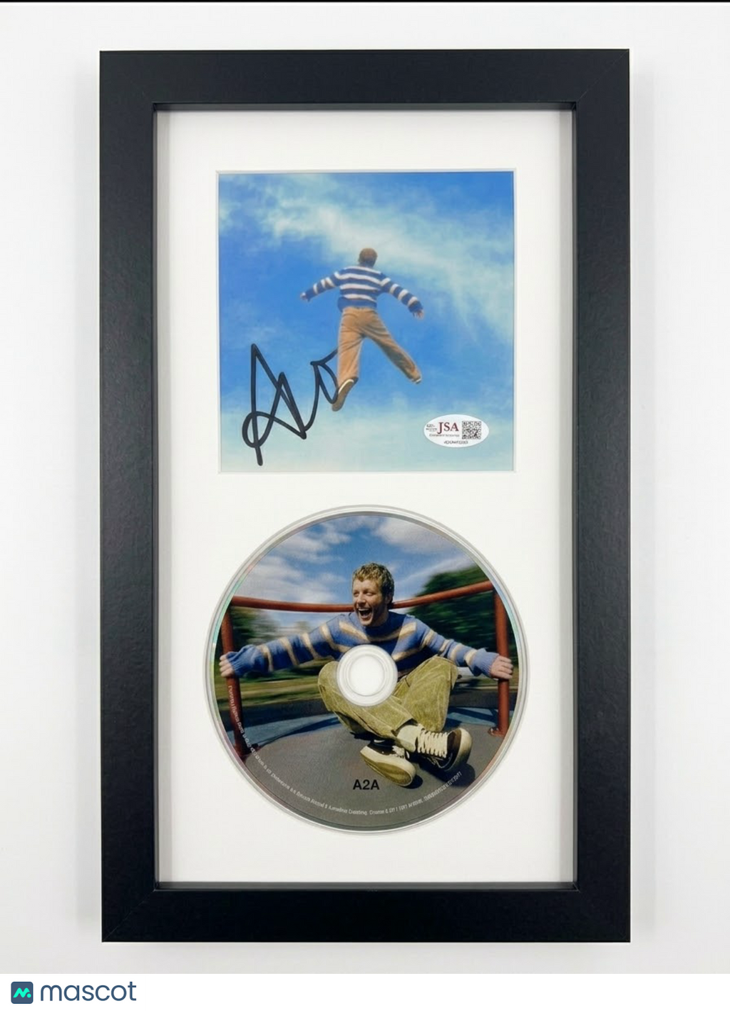 Alex Warren Signed Wildchild Framed Display CD Insert JSA Autographed