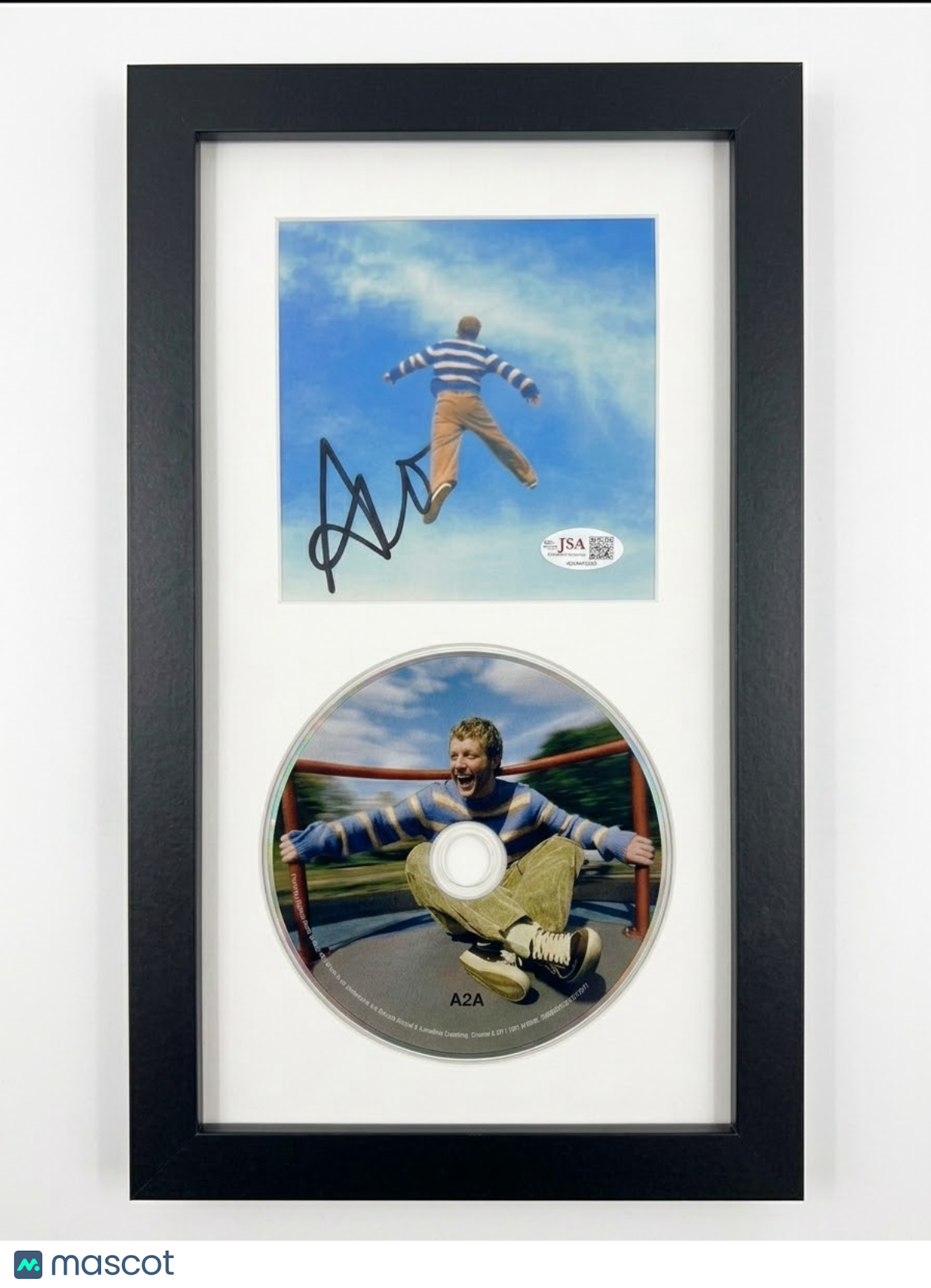 Alex Warren Signed Wildchild Framed Display CD Insert JSA Autographed