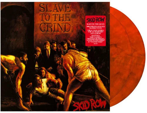 Skid Row - Slave To The Grind [Orange & Black Marble]