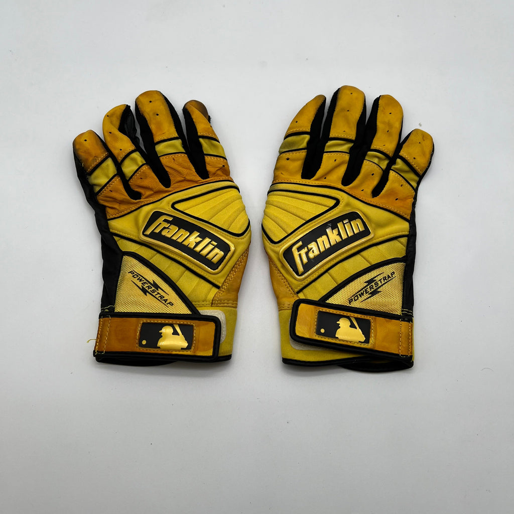 Jack Suwinski Signed Pittsburgh Pirates Batting Gloves PSA
