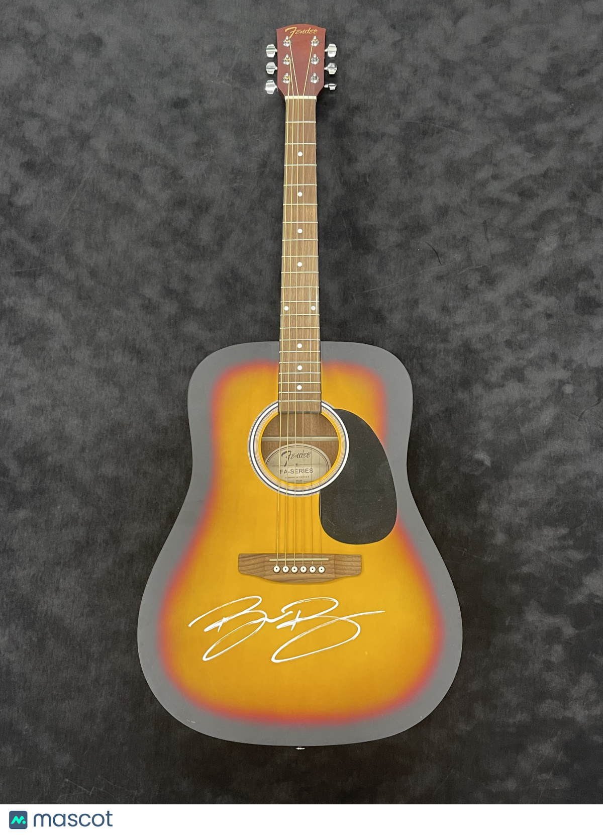 Benson Boone signed Fender Guitar PSA Authentic Musician