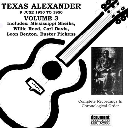 Alexander,texas - Complete Recorded Works 1927-1950 Vol. 3 - Music CD