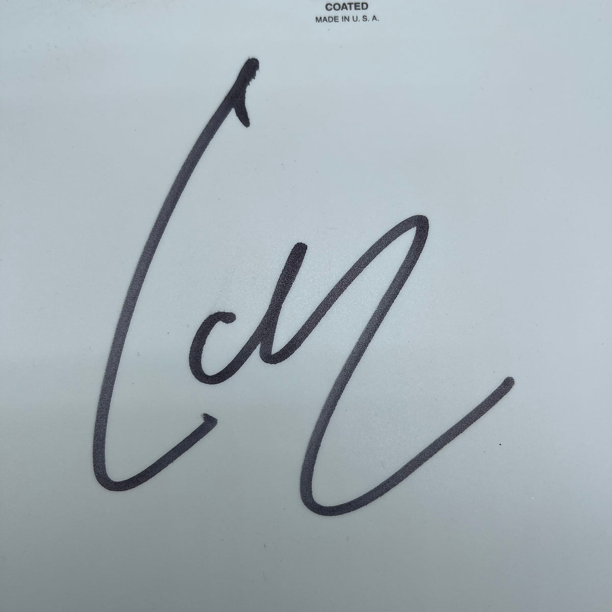 Lars Ulrich Signed Drumhead PSA Autographed Metallica