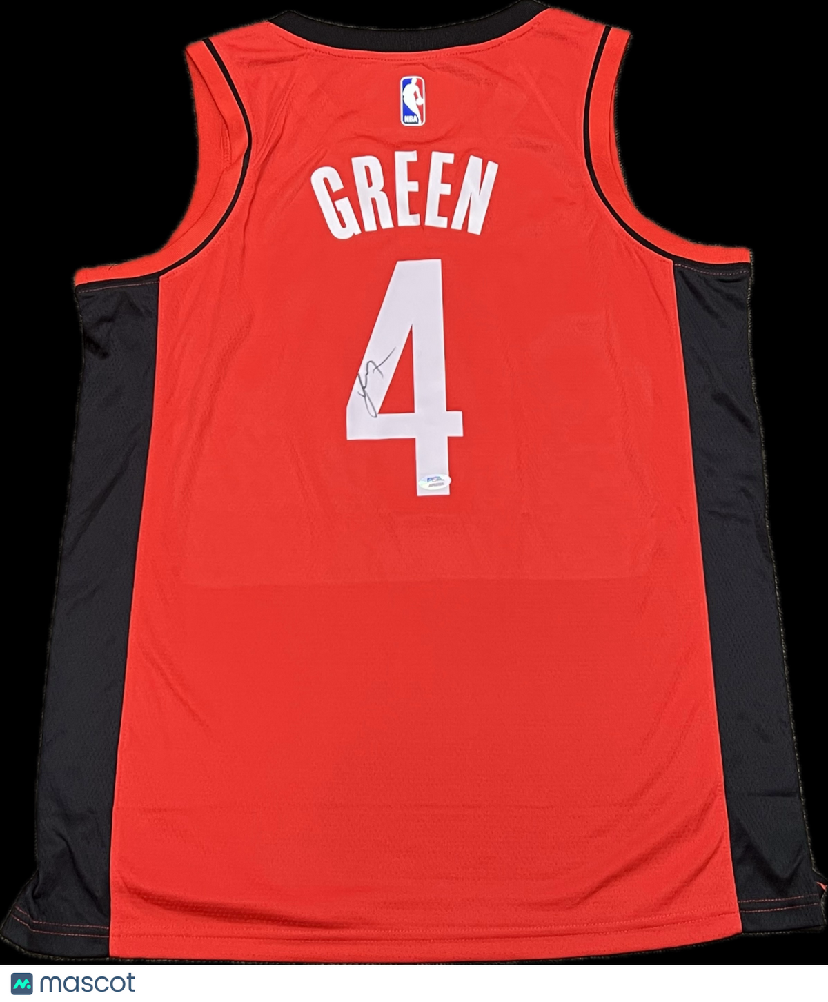 Jalen Green Signed Jersey PSA Houston Rockets Autographed