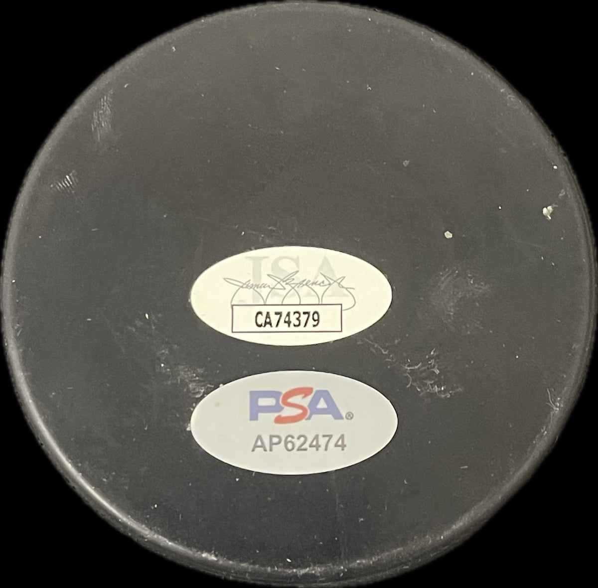 Terry Ryan Signed Hockey Puck PSA Autographed