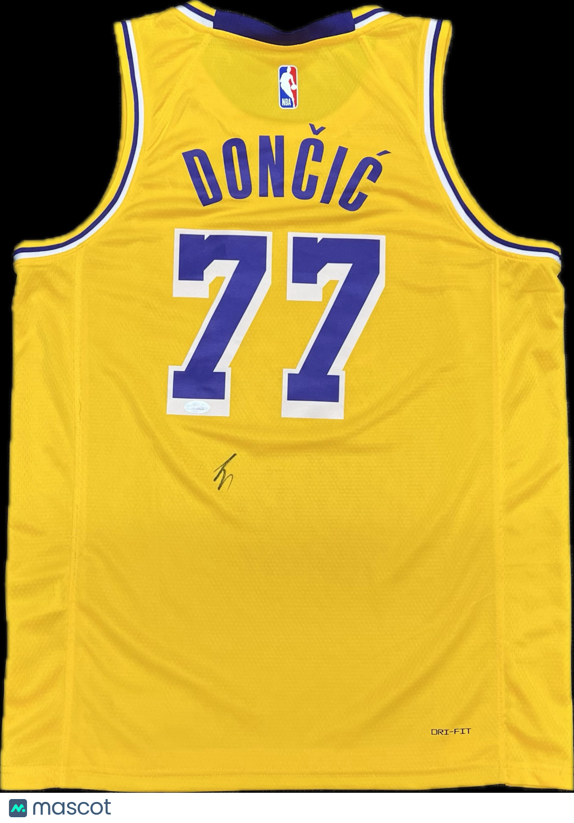 Luka Doncic Signed Jersey PSA Los Angeles Lakers Autographed