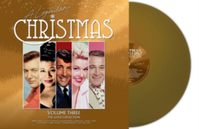 Various Artists - Legendary Christmas - Volume Three - Gold Collection (Gold LP Vinyl)