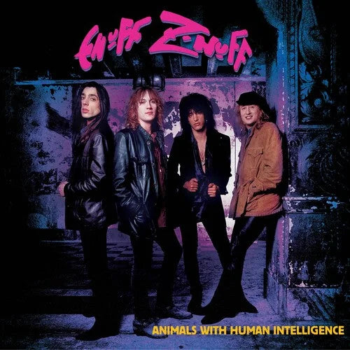 Enuff Z'nuff - Animals With Human Intelligence [Blue & Red Splatter]