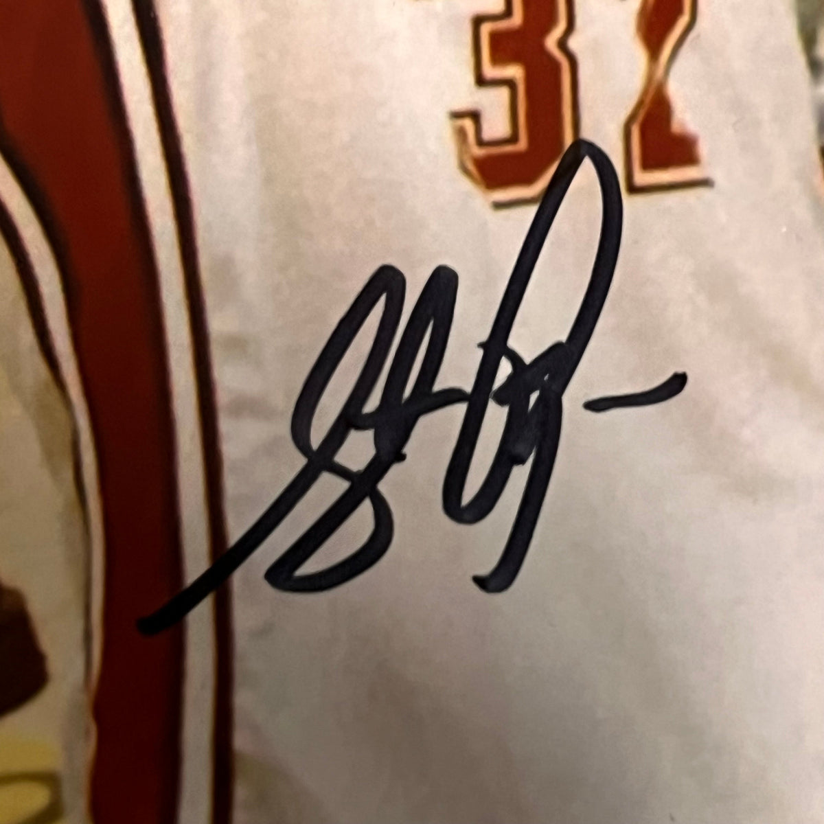 Stacey Augmon and Larry Johnson UNLV Runnin' Rebels Signed 11x14 Photo BAS