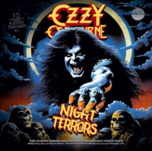Ozzy Osbourne - Night Terrors (Blue Cloudy LP Vinyl)