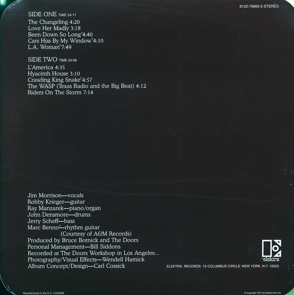 The Doors - LA Woman (Die-Cut Window Jacket) (180g) (audiophile) (radius corners) Vinyl Record