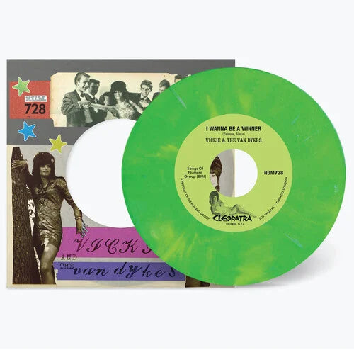 Vickie & the Van Dykes - I Wanna Be A Winner B/w Outcast [Peach/White]