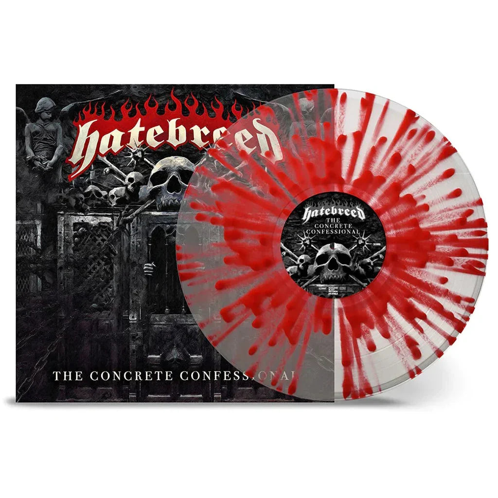 Hatebreed - The Concrete Confessional [Clear/Red Splatter]