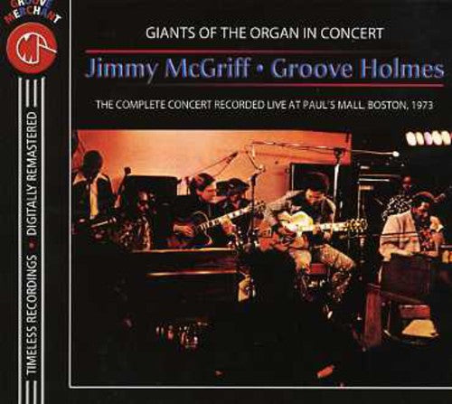 Mcgriff,jimmy - With Groove Holmes In Concert - Music CD