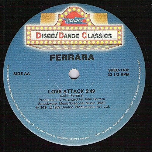 Calello/ferrara - Sing Sing Sing/love Attack - Vinyl Record