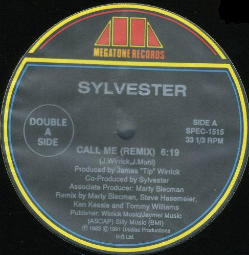 Sylvester - Call Me / Good Feeling - Vinyl Record