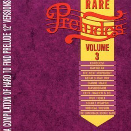 Rare Preludes 3 / Various - Rare Preludes 3 / Various - Music CD