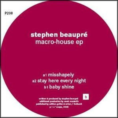 Beaupre,stephen - Macro-house Ep - Vinyl Record