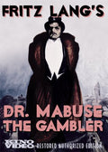 Dr Mabuse The Gambler - Dr Mabuse The Gambler - DVD