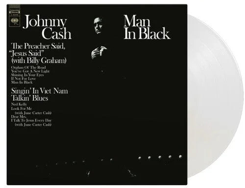 Johnny Cash - Man In Black [Crystal Clear 180-Gram]