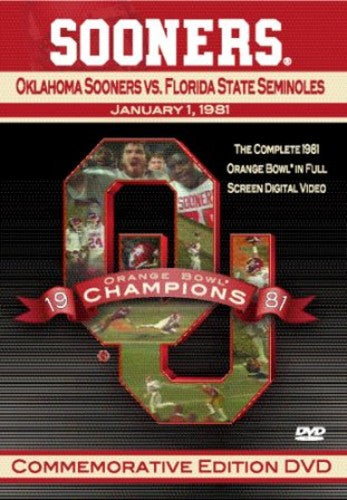 1981 Oklahoma Sooners Vs Florida State Seminoles - 1981 Oklahoma Sooners Vs Florida State Seminoles - DVD