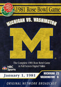 1981 Rose Bowl Game - 1981 Rose Bowl Game - DVD