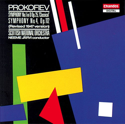 Prokofiev / Jarvi / Scottish National Orchestra - Symphonies 1 & 4 - Music CD