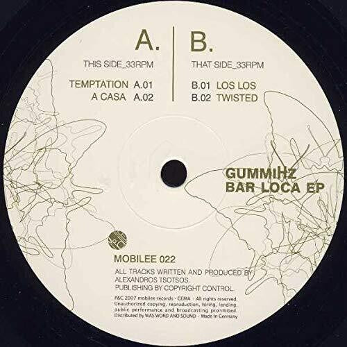 Gummihz - Bar Loca Ep - Vinyl Record