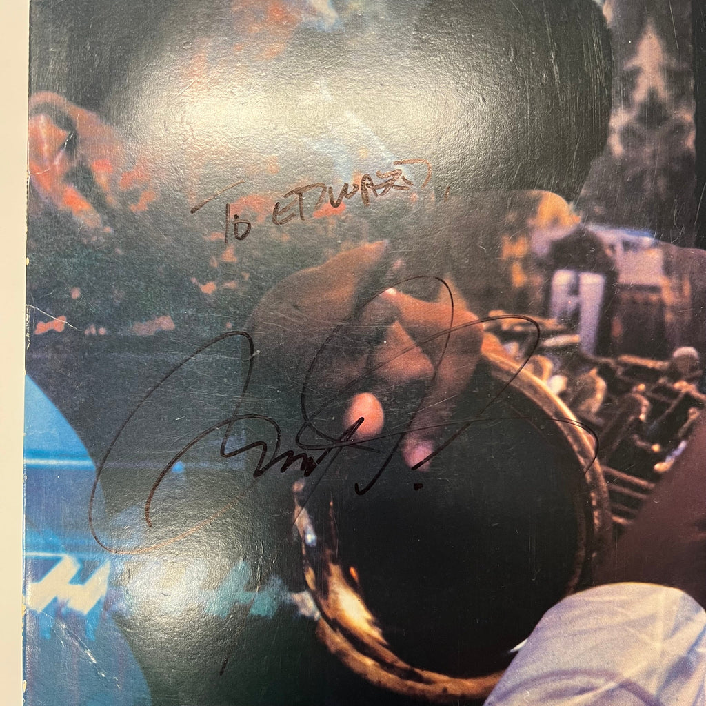 Branford Marsalis Signed Renaissance Custom Framed Vinyl Album PSA