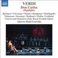 Verdi / Royal Swedish Opera / Hold-garrido - Don Carlos (highlights) - Music CD