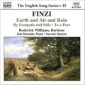 Finzi / Williams / Burnside / Sacconi Quartet - Earth & Air & Rain - Music CD