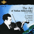 Sitkovetsky / Paganini / Lipinski / Ernst / Bazzin - Art Of Yulian 4 - Music CD
