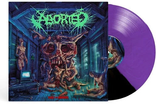 Aborted - Vault of Horrors [Purple & Black Split]