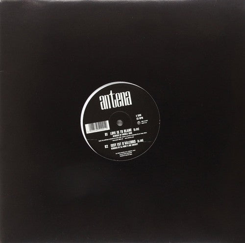 Antena - Love Is To Blame/remixes - Vinyl Record