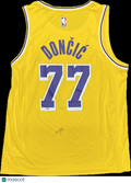 Luka Doncic Signed Jersey PSA Los Angeles Lakers Autographed