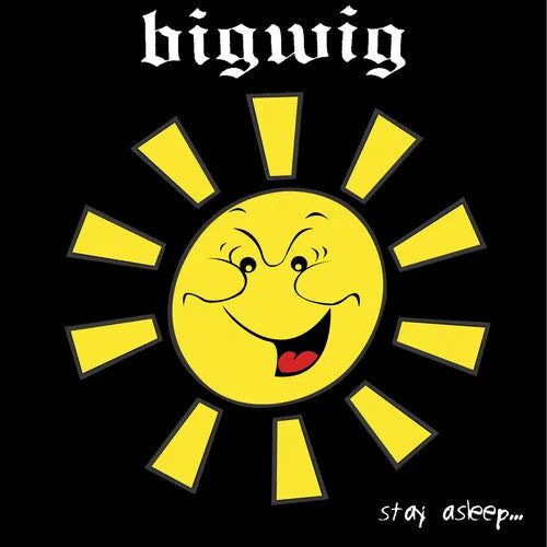 Bigwig - Stay Asleep [Yellow/Black Splatter]