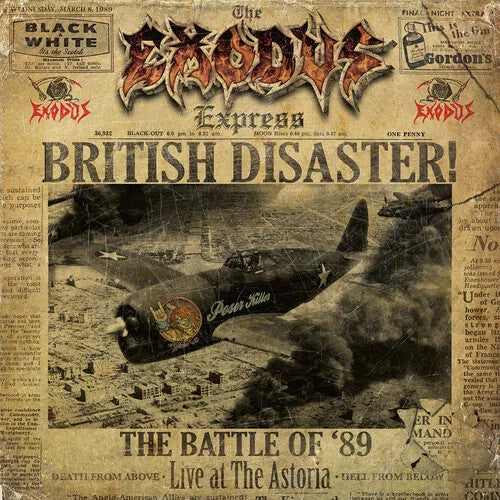 Exodus - British Disaster: The Battle of '89 (Live at the Astoria) [2LP Gold]