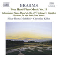 Brahms / Thora Matthies / Kohn - Four Hand Piano Music 16 - Music CD