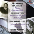 Brahms / Beethoven / Dichter / Masur - Piano Concerto 2 In B Flat / Piano Sonata C Minor - Super Audio CD