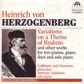 Herzogenberg / Goldstone / Clemmow - Variations On A Theme Of Brahms - Music CD