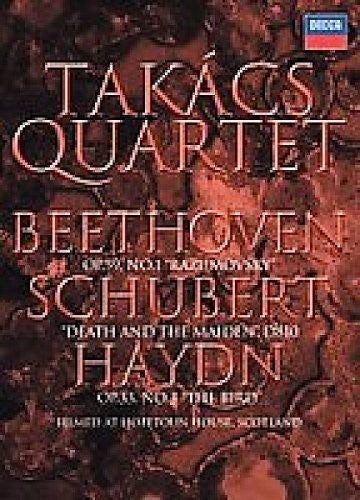 Takacs Quartet / Beethoven / Schubert / Haydn - Death & Maiden / Razumovsky / Bird - DVD
