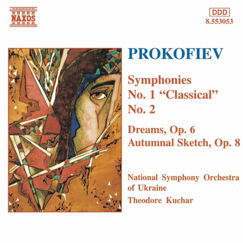 Prokofiev / Kuchar / Nat'l Symphony Orch Ukraine - Symphonies 1 & 2 - Music CD