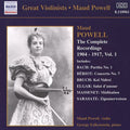 Powell / Bach / Gluck / Beriot / Bruch / Elgar - Complete Recordings Of Maud Powell 1 - Music CD