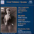 Kreisler / Brahms / Mozart / Schumann / Blech - Great Violinists: Kreisler Compl Cto Recordings 2 - Music CD