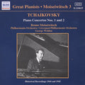 Tchaikovsky / Moiseiwitsch / Weldon / Phil Orch - Piano Concertos 1 & 2 - Music CD