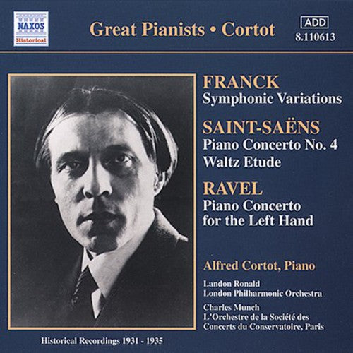 Franck / Ravel / Saint-saens / Cortot - Piano Works - Music CD