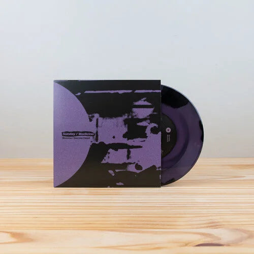 Momma & Narrow Head - Sunday / Medicine [Purple & Black Swirl]